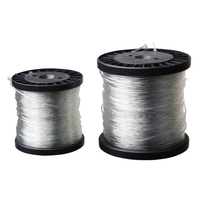 Transparentes Perlonseil, 100 Meter, Ø 1,5 oder 2,0 mm main product photo