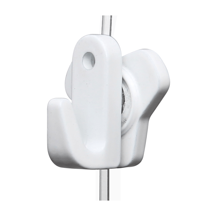 Verstellbarer Bilderhaken Standard, weiß beschichtet main product photo