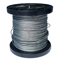 Stahldrahtseil ,100 Meter, Ø 1,5 mm Stahldrahtseil ,100 Meter, Ø 1,5 mm
